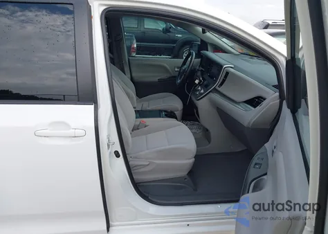 2020 Toyota Sienna Le из США, поврежденный, VIN 5TDKZ3DCXLS069364